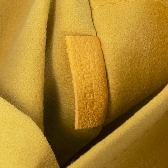 Louis Vuitton SS/12 Squat MM Denim Jaune Handbag - Picture 15 of 15